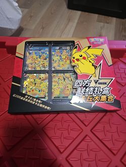 Pikachu vunion portrait set