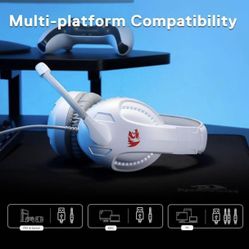 Gaming Headset, Noise-Canceling Microphone, high standard. New 🎁 