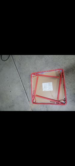 Kids table with one chair