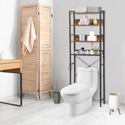 New Metal Frame Over-the-toilet Storage Rack