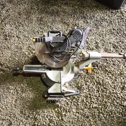 2 Matching Miter Saws