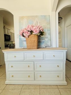 Gorgeous coastal design dresser