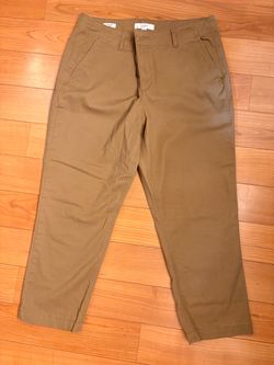 LOFT The Monroe Slim Chino Pants Tan Khaki Stretch Women's Size 12P Petite