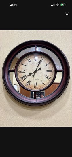 Brown clock