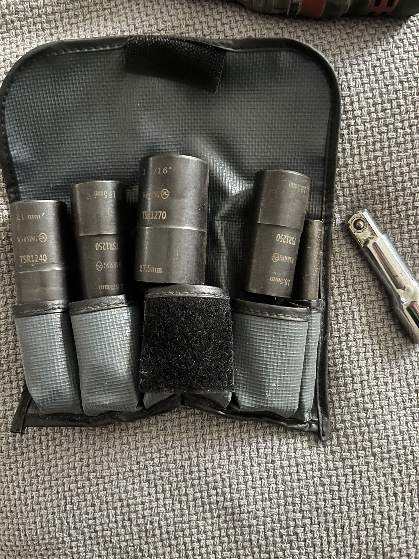 Blu point sockets, flip set for lug nuts