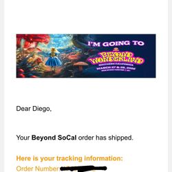 BEYOND GA TICKET 4 SALE