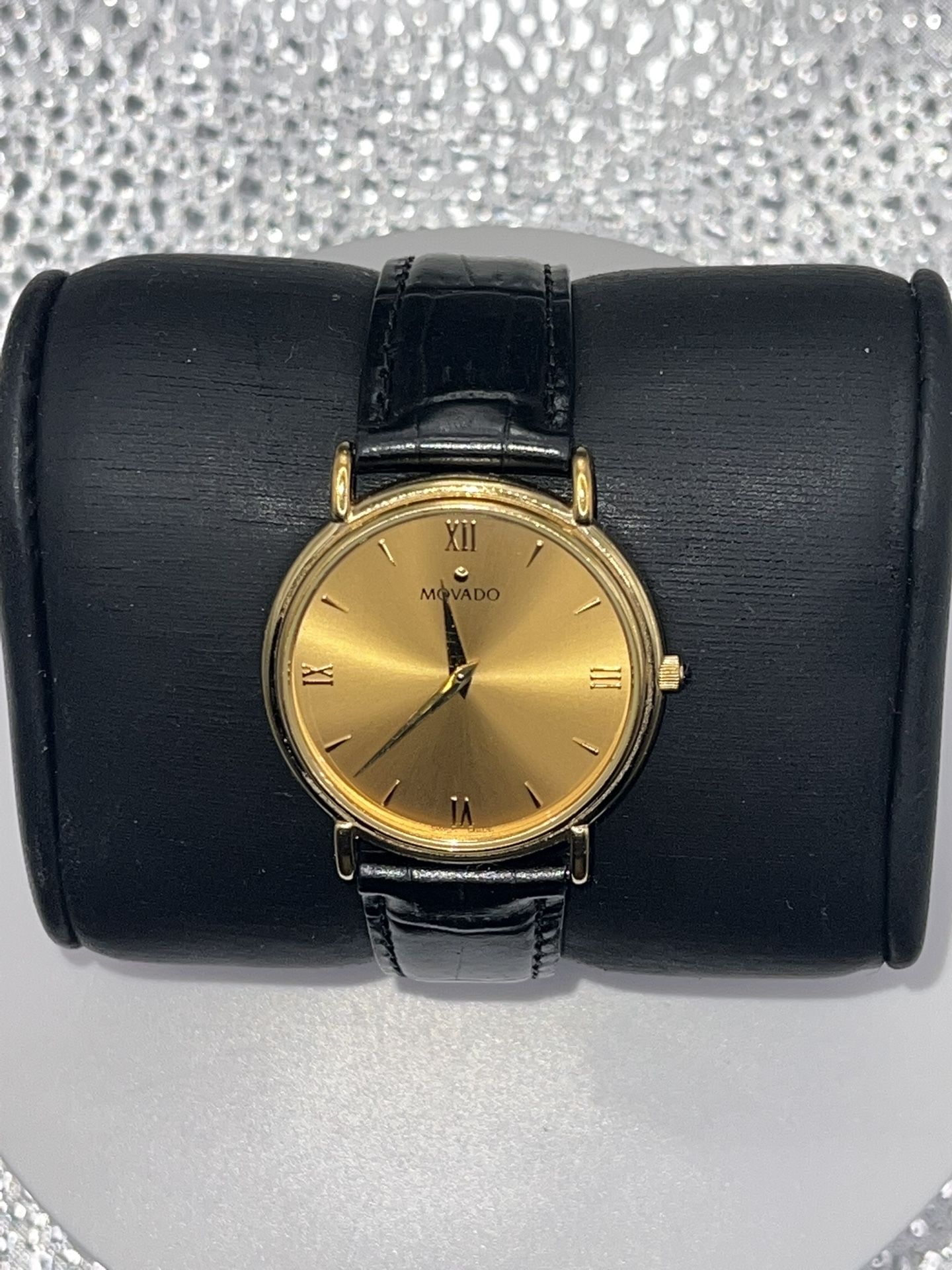 Classic Movado Watch With Original Band (unisex)