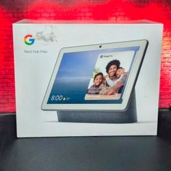 Google Nest Hub Max 10" Smart Display with Google Assistant