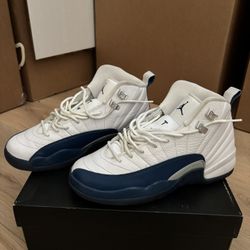 Air Jordan 12 Retro 'Obsidian' – White/Obsidian – Men’s Basketball Sneakers 