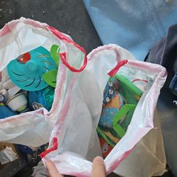 Two Bags Of Toys For Baby FREE