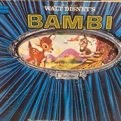1960’s Vintage Disney Bambi Record 
