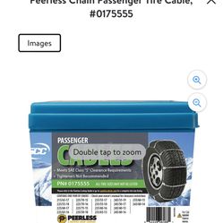 Peerless Chain Passenger Tire Cable, #0175555