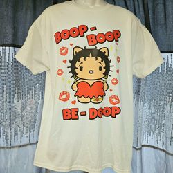 Betty Boop Hello Kitty Boop Boop Be Doop Graphic tshirt