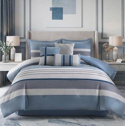7 Pieces Comforter Set King Size