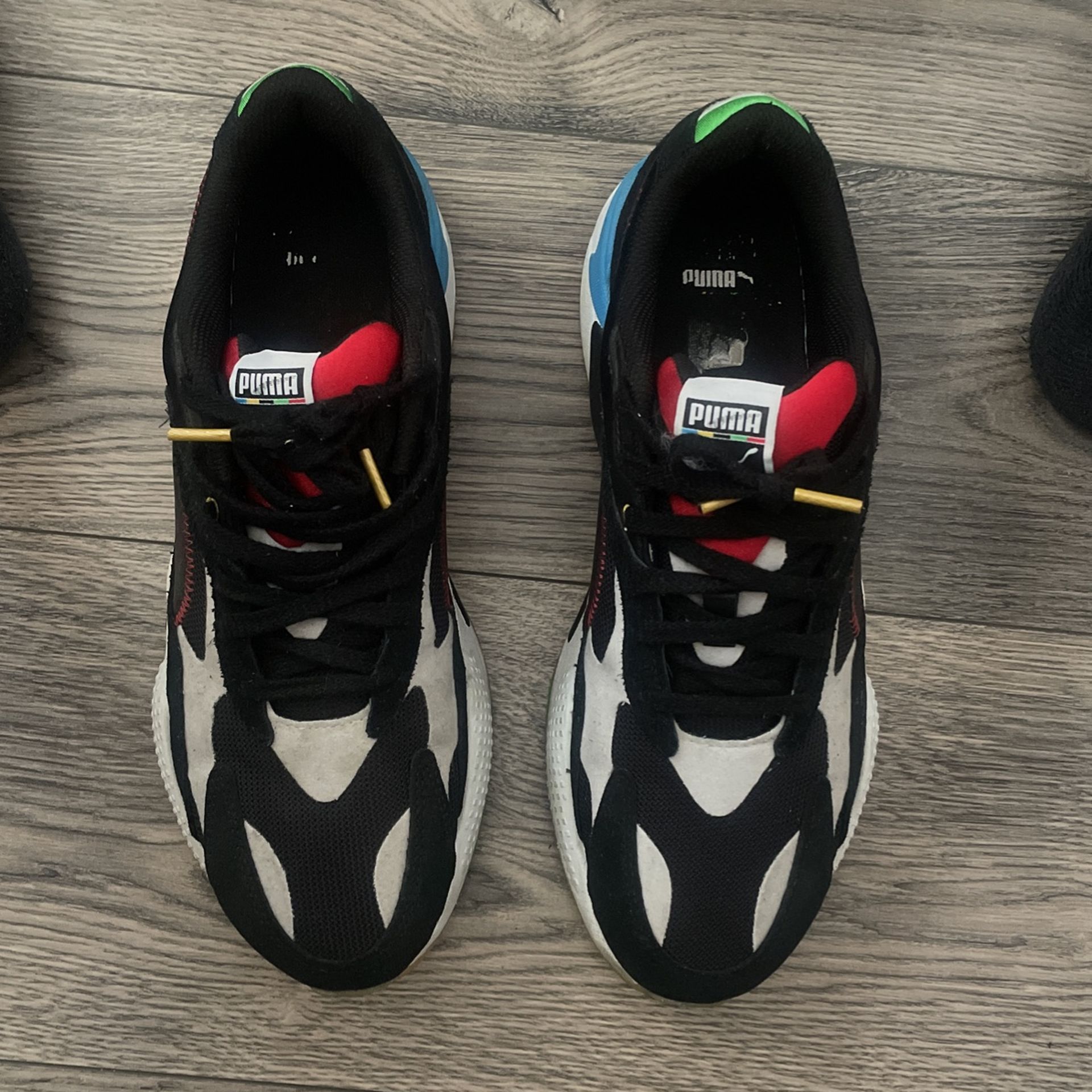 Puma RS-X3 BLACK/WHITE/BLUE MEN'S