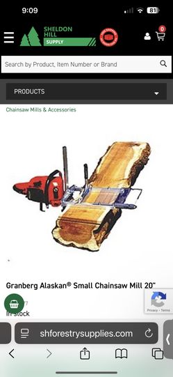 Alaska Chainsaw Mill