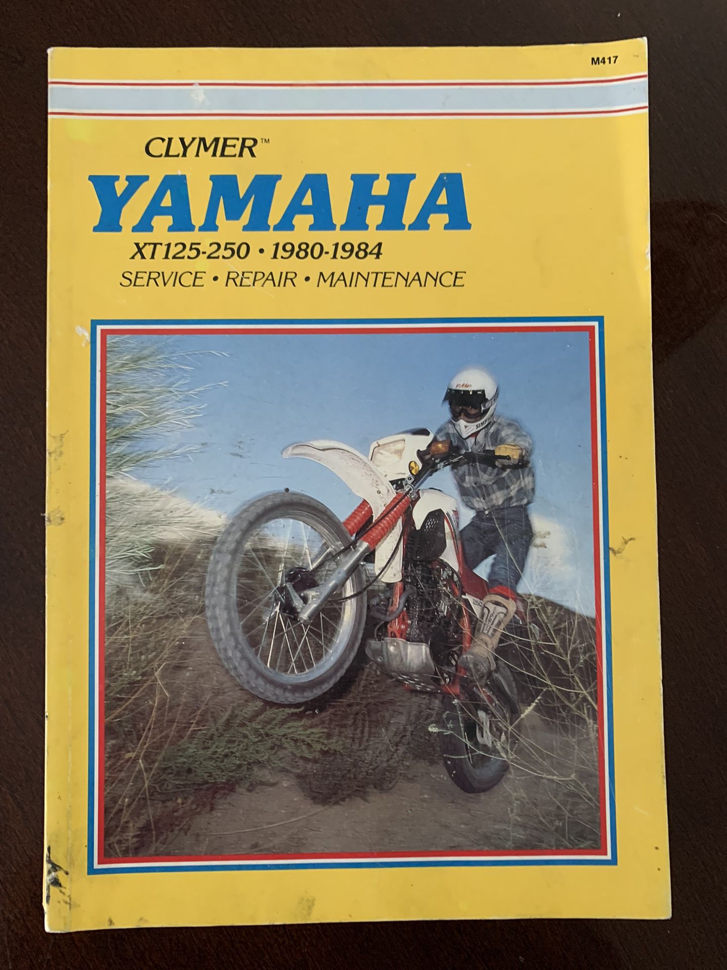 Yamaha Xt 125–250, 1(contact info removed) Service Repair Maintenance Book