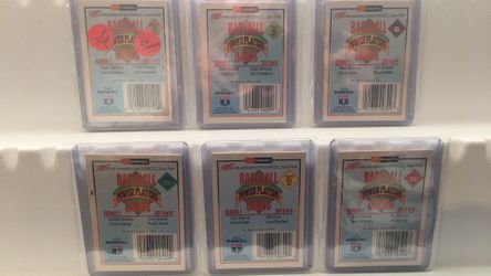 Duracell power players baseball cards