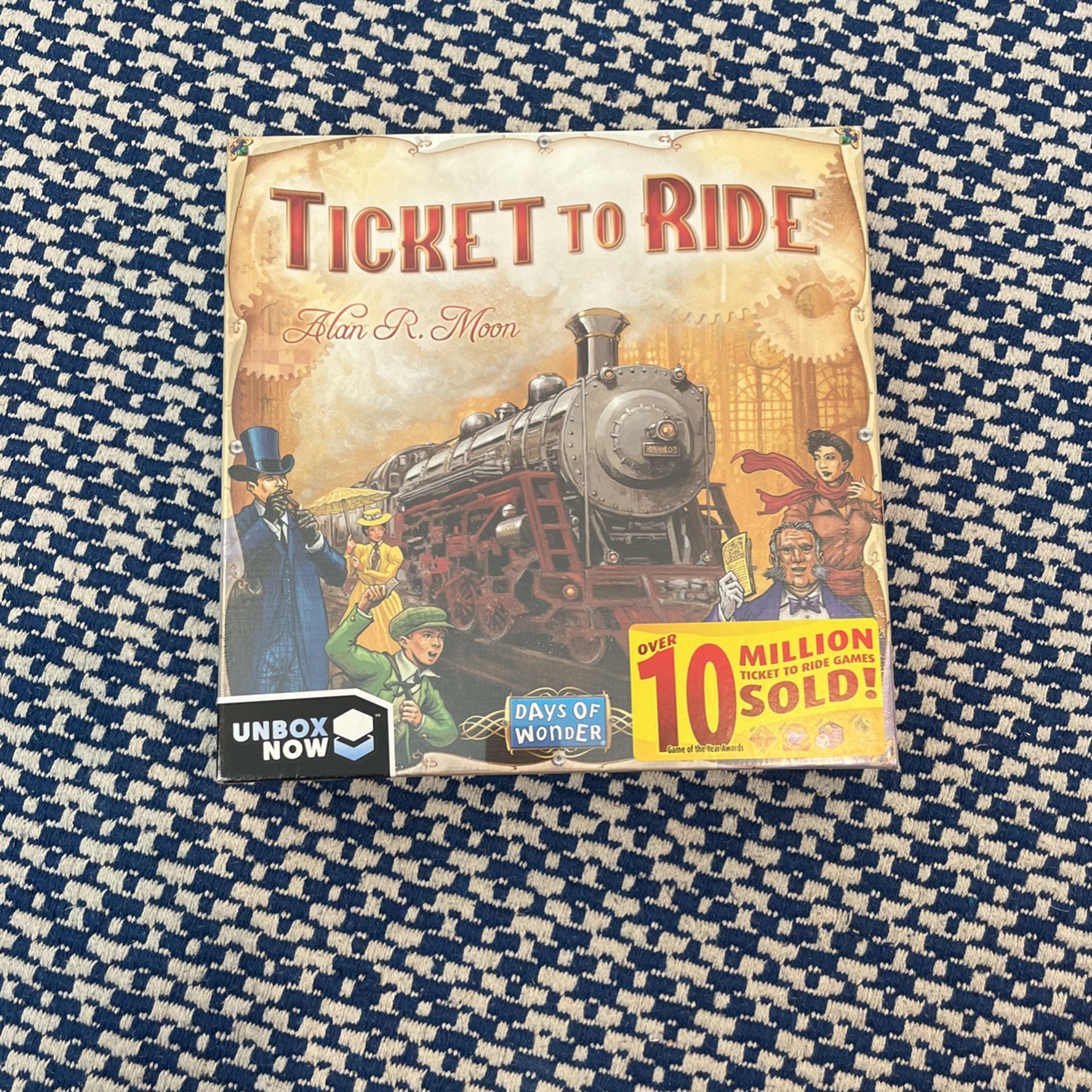 Board Game, Ticket To Ride (new, Sealed)