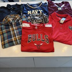 Bunch of men’s clothes Size: 2XL and 3XL