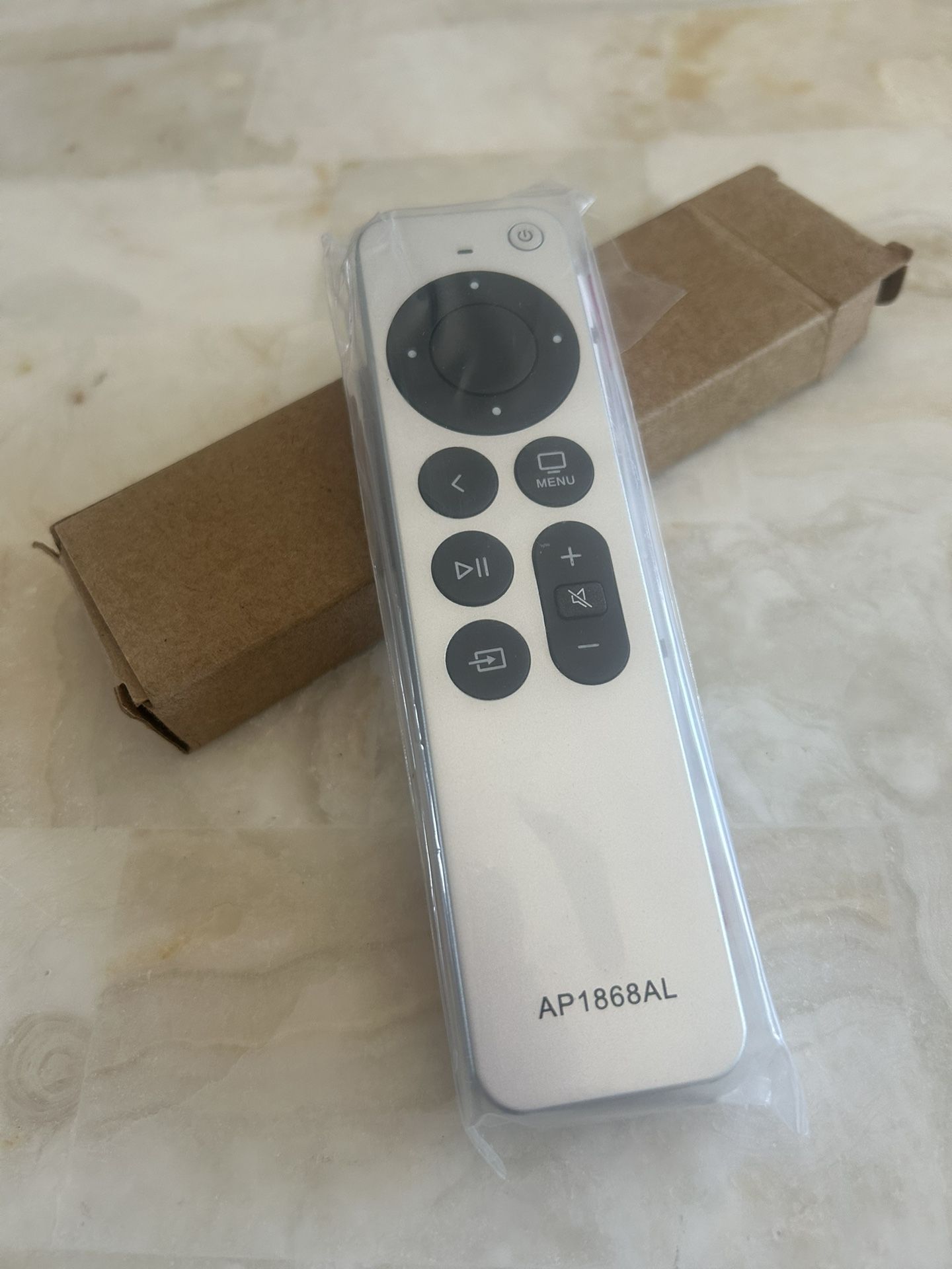 Apple TV Knockoff Remote AP1868AL+ 4K UHD 6th Generation A2843 - New