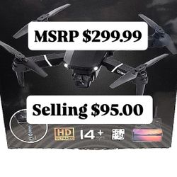 HD Camera Drone w/ Obstacle Avoidance – Foldable  – NEW