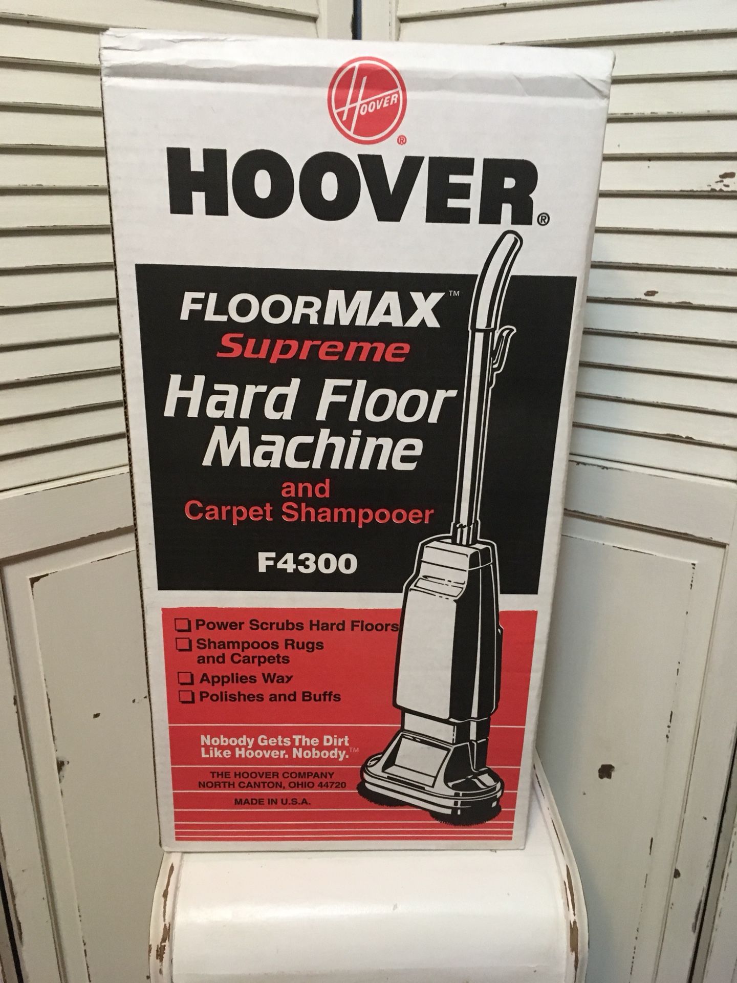 Hoover FloorMax Supreme Hard Floor Machine F4300