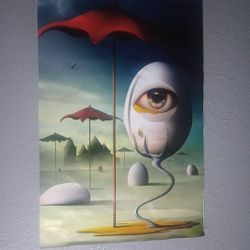 Salvador Dali Famous Painters' Works Eggs And Eyes Canvas Poster 12x18
Shoot me best offer


This stunning 12x18 canvas poster features the iconic art