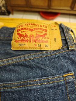 Levis 501, 31 X 30