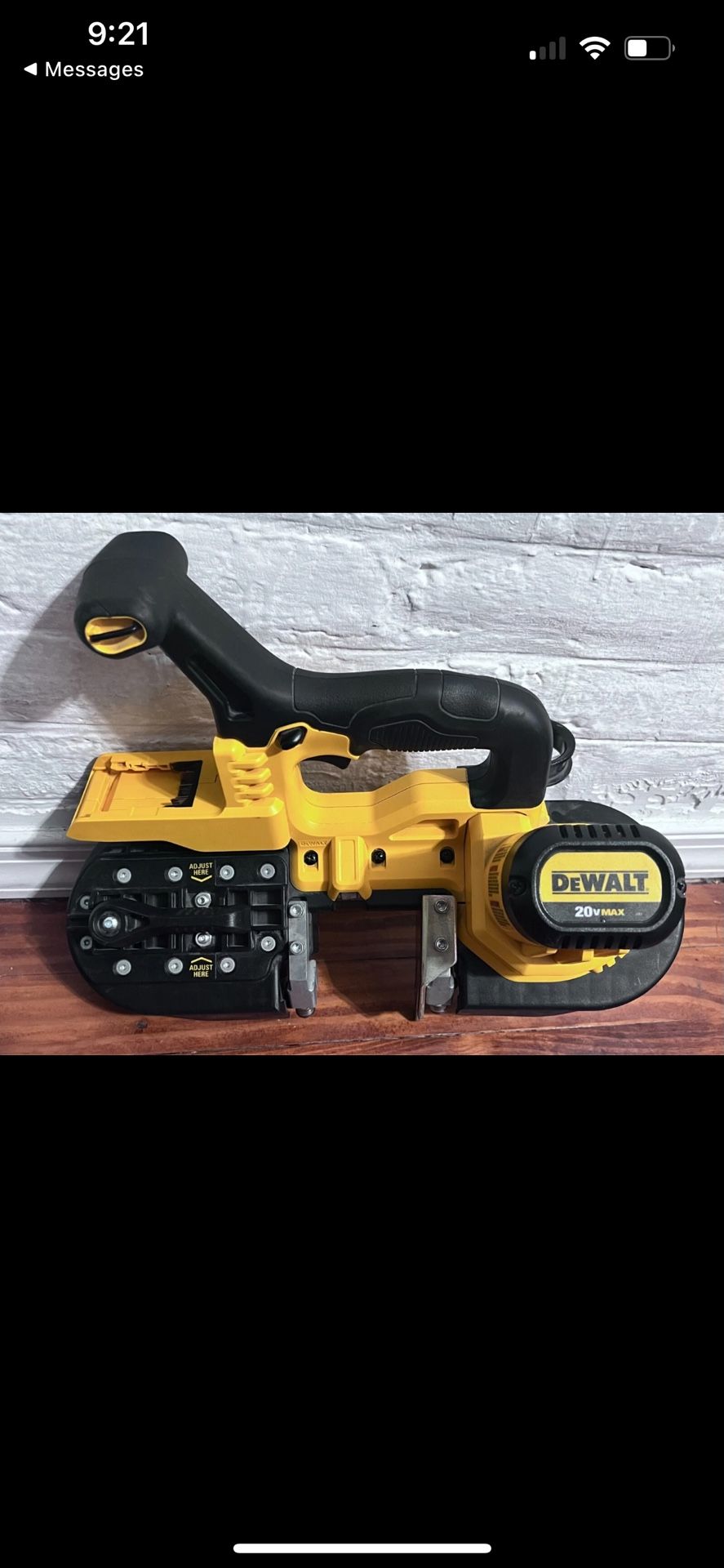 DEWALT DCS371 20V MAX Cordless Band Saw (Tool Only)