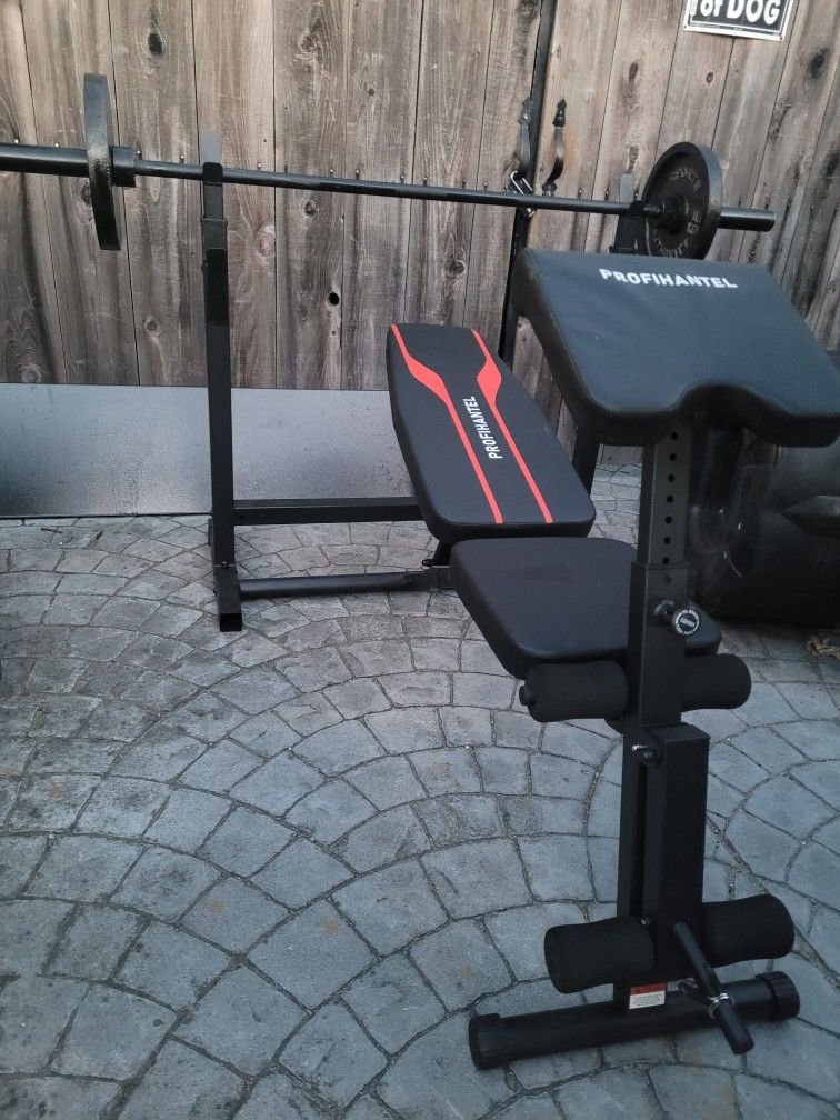 bench press n weights