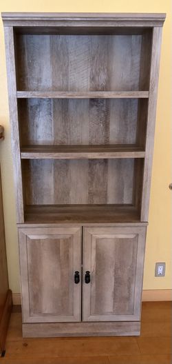 Grey Bookshelf