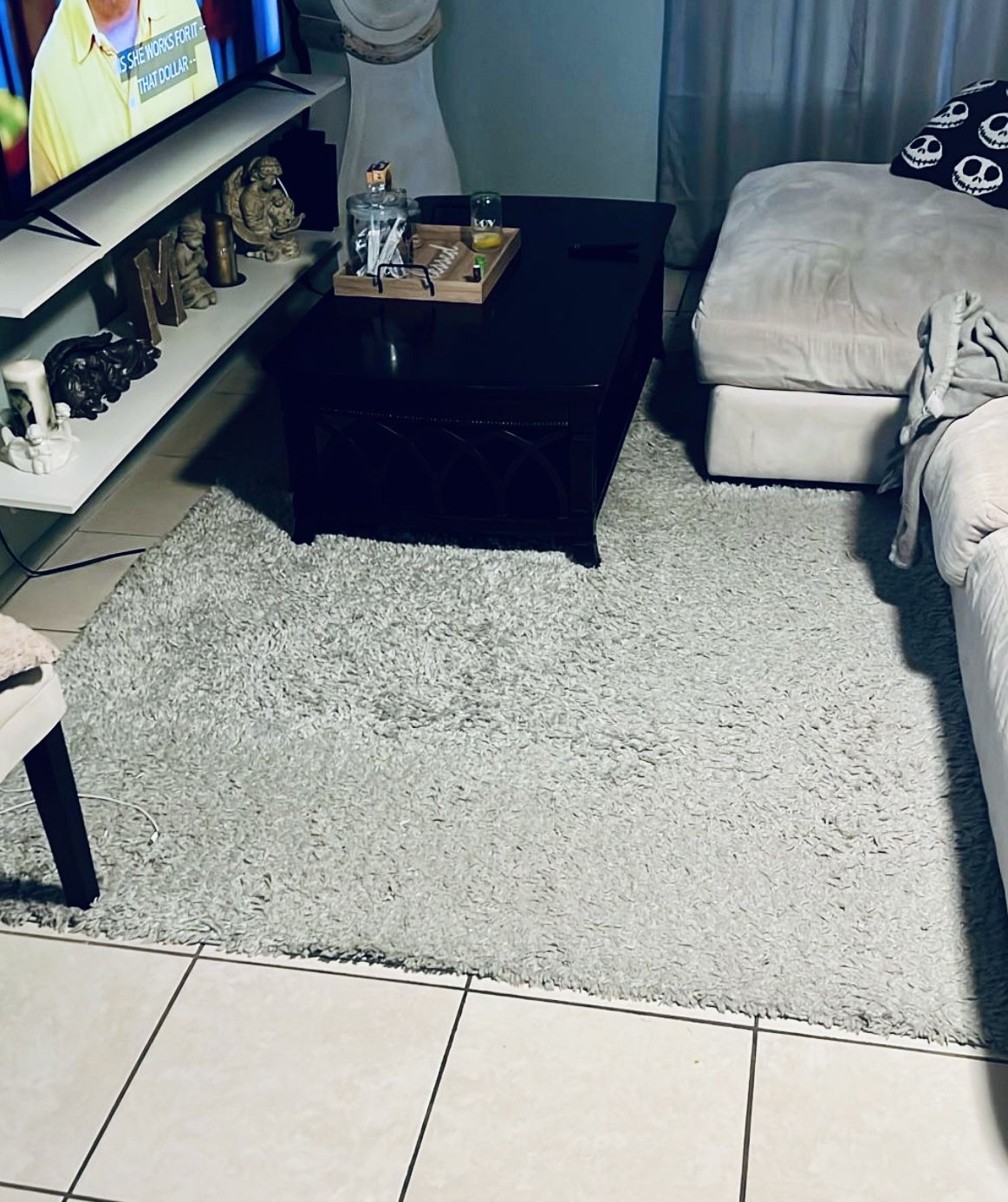 Gray Rug used condition $30