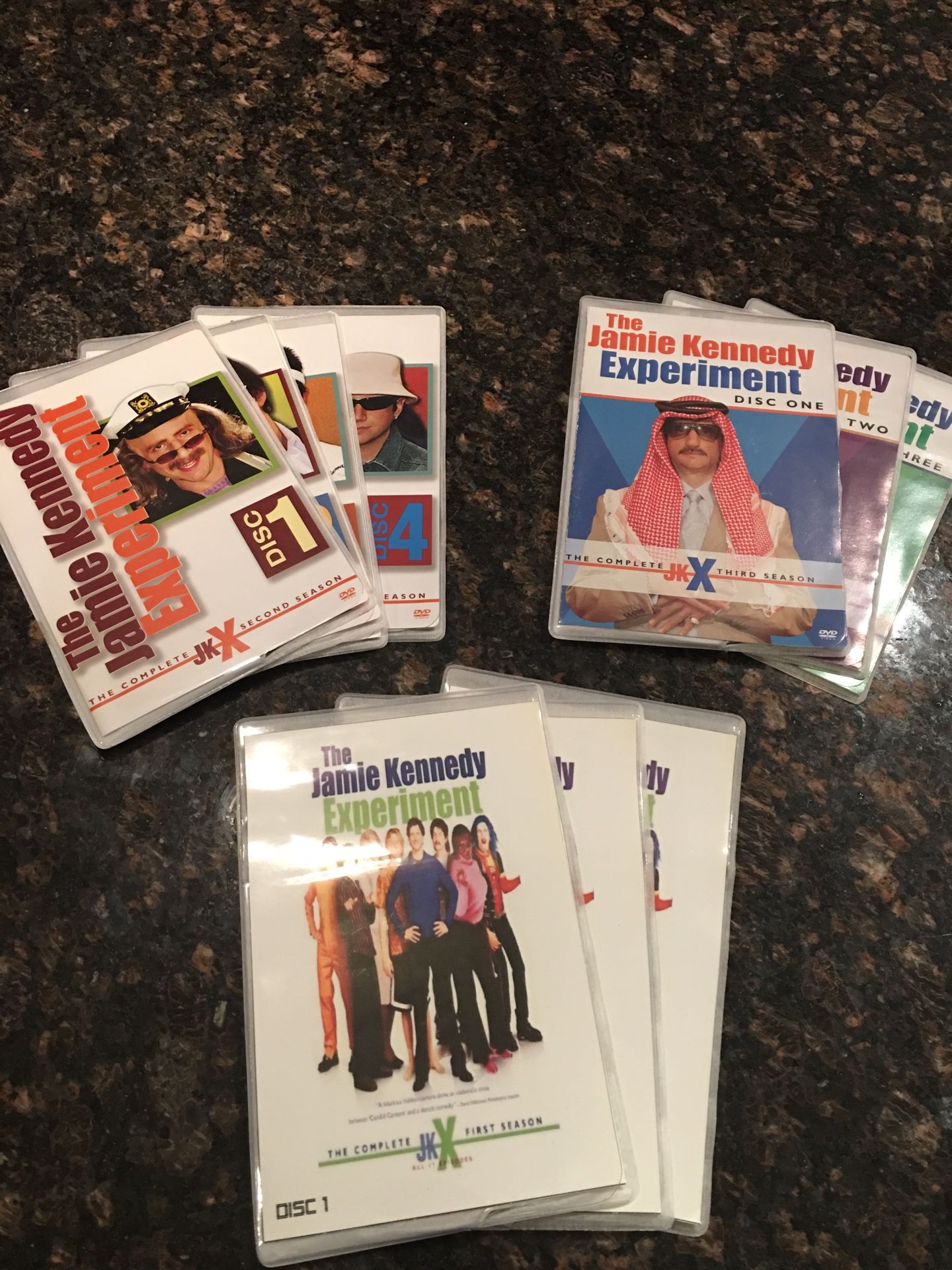 The Jamie Kennedy Experiment (Season 1-3) DVD Set