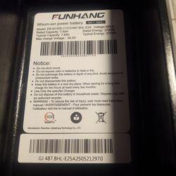 Funhang EB-C1 original battery and charger
