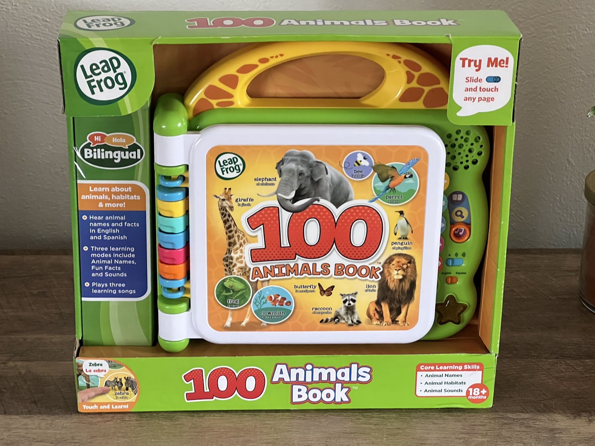 New In box Leap Frog 100 Animals