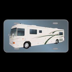 License Plate Novelty Car Front Mobile Home Campervan Vehicle