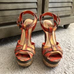 NWOB Just Fab SeXy Wedges Sz 8