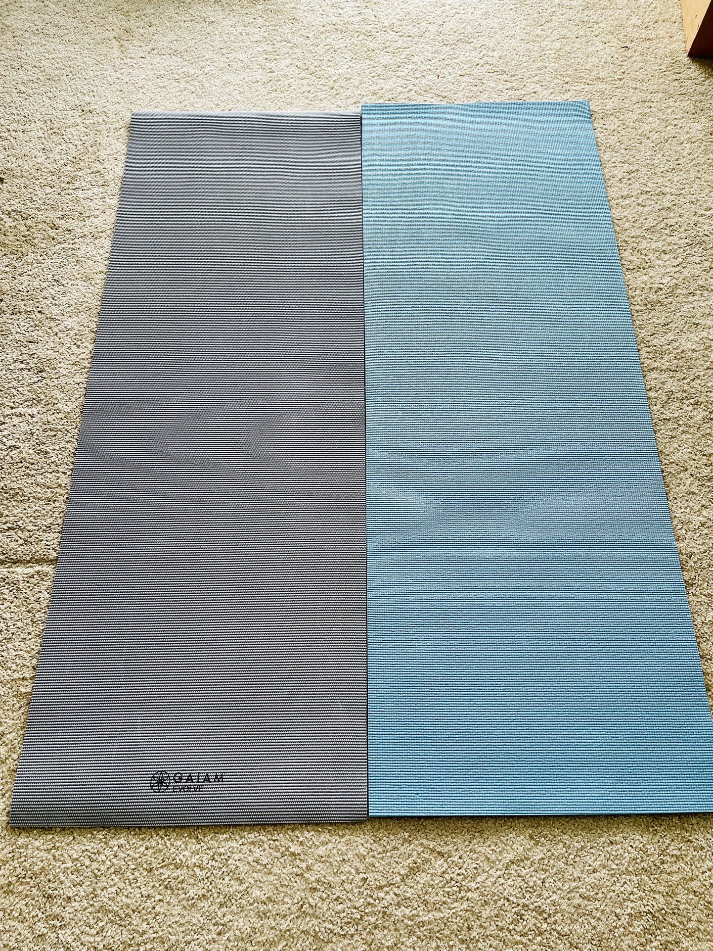 2 Yoga Mats And Yoga Blocks