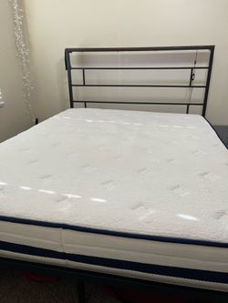 Bed frame and Mattress
