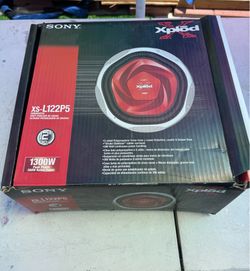 Sony Subwoofer Speaker