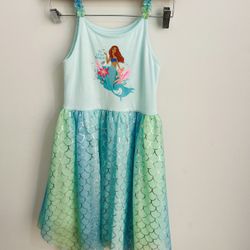 Disney mermaid Girl Dress Size 6X