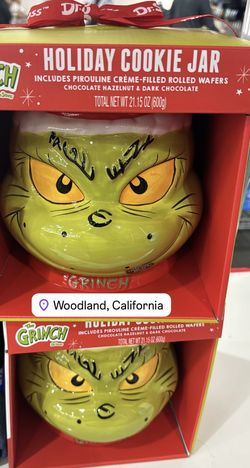 Grinch Cookie Jar 