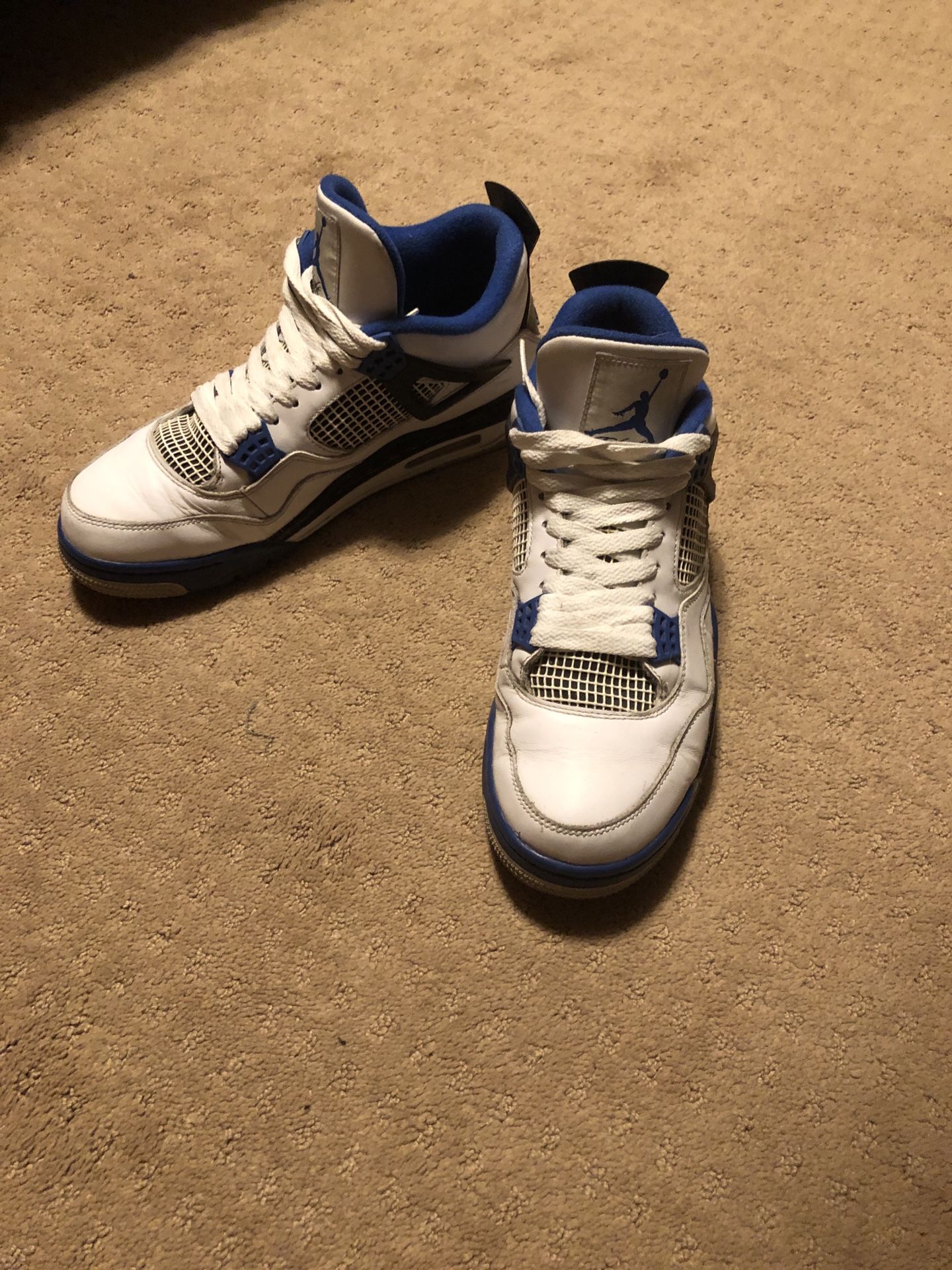 Motorsport Jordan 4- Size 12- Used/Old