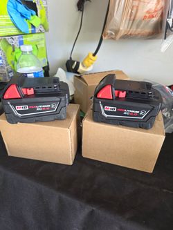 Milwaukee batteries