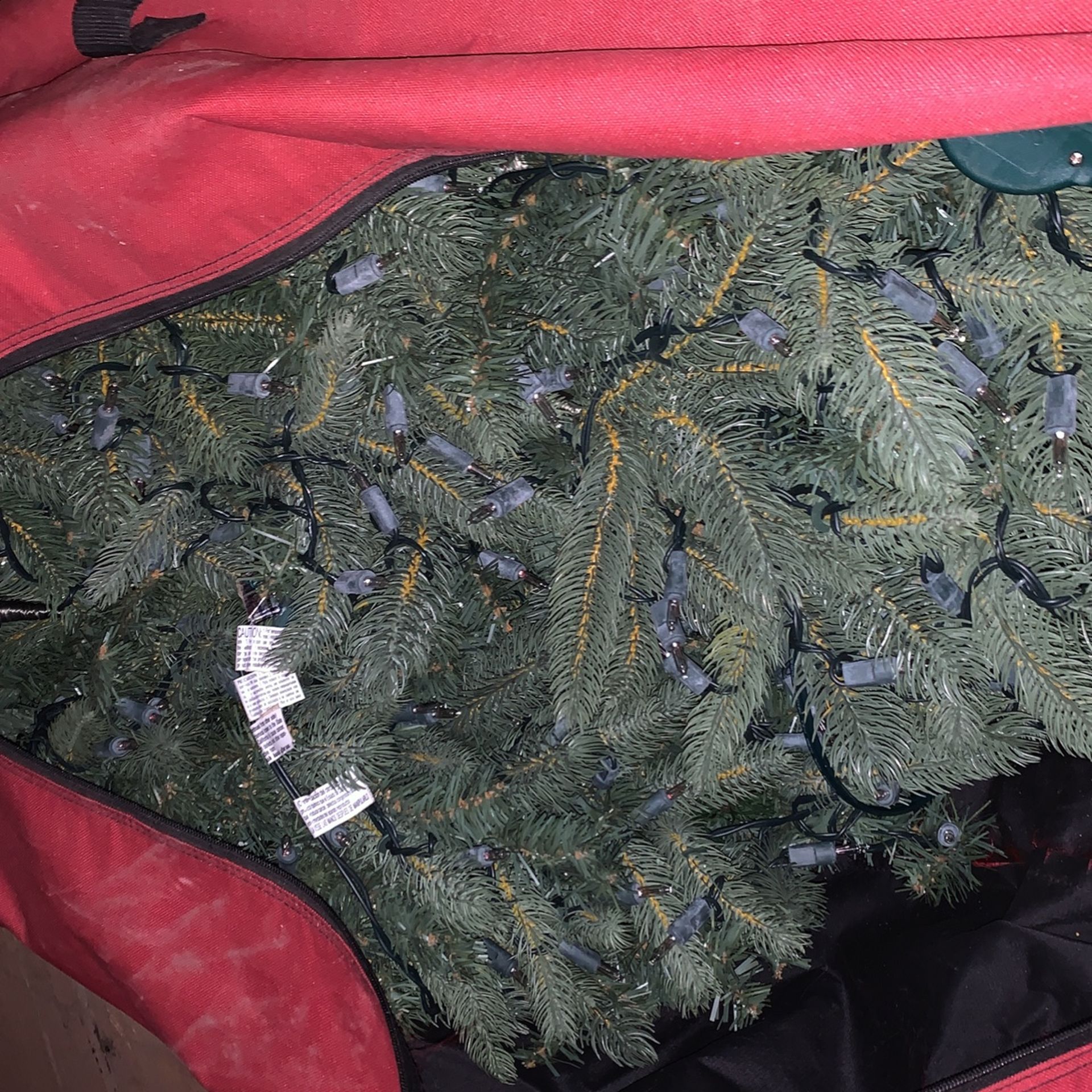 Artificial Christmas tree