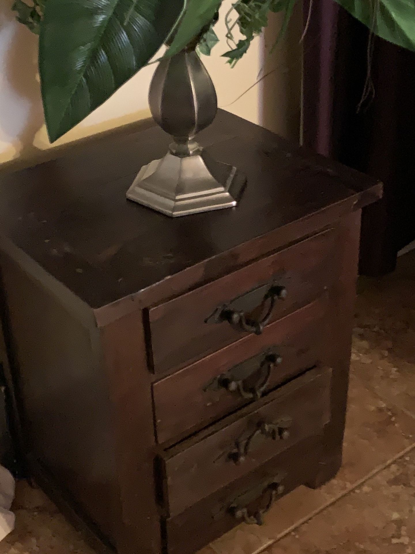 Two Hand Made Tables 90 Years Old