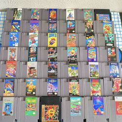 Nintendo NES Games (must See) System Also Available (Contra, Punchout, Super Mario)