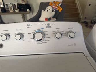 GE washer and dryer