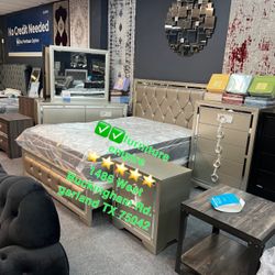 Furniture Bedroom Set And Mattresses 